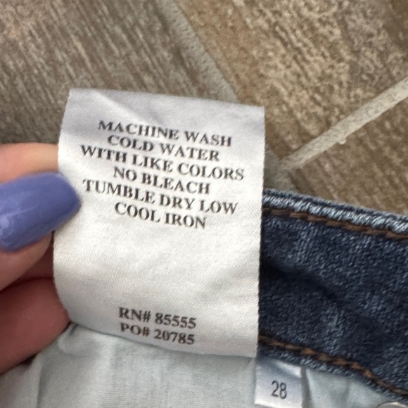 Classic Blue Straight Leg Jeans - Picture 4 of 9